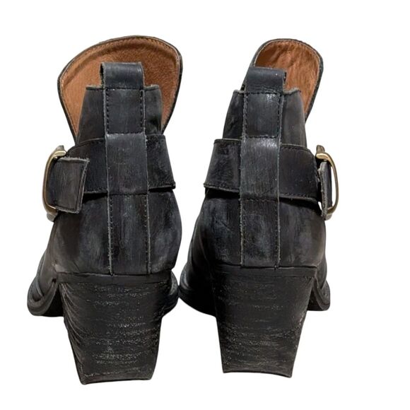 Jeffrey Campbell Ibiza Last Jonas Ankle Booties size 7.5 destressed pointed toe - Picture 7 of 11